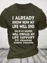 One Of My Children Will Unplug My Life Support To Charge Their Phone Cotton T-shirt