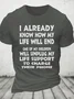 One Of My Children Will Unplug My Life Support To Charge Their Phone Cotton T-shirt