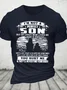 I’m Not A Perfect Son But My Crazy Mom Loves Me And That Is Enough Cotton T-shirt