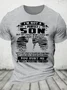 I’m Not A Perfect Son But My Crazy Mom Loves Me And That Is Enough Cotton T-shirt