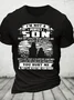 I’m Not A Perfect Son But My Crazy Mom Loves Me And That Is Enough Cotton T-shirt