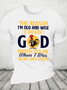 The Reason I'm Old And Wise God Cotton T-Shirt