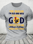 The Reason I'm Old And Wise God Cotton T-Shirt