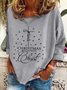 Christmas Begins With Christ Casual Sweatshirt