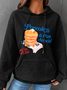 Pancakes And Panic Attacks Simple Loose Hoodie