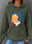 Pancakes And Panic Attacks Simple Loose Hoodie