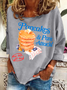 Pancakes And Panic Attacks Casual Sweatshirt