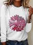 We Don't Know How Strong We Are Breast Cancer Survivor Gifts For Her Casual Long Sleeve Shirt