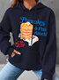 Pancakes And Panic Attacks Simple Loose Hoodie