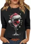 Christmas Tops for Women 2024 Merry Christmas Long Sleeve Shirts