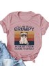 Siamese Cat Graphic Cotton T-Shirt