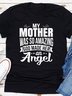 My Mother Was So Amazing God Made Her An Angel Tee