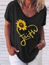 Faith Sunflower Women's T-Shirt