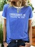 Underestimate Me That'll Be Fun Tee Women Funny Saying T-shirt