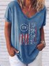 American Flag  Women's T-Shirt