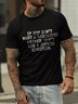 If You Don't Want A Sarcastic Answer Don't Ask A Stupid Question Cotton Blends Short Sleeve Casual T-shirt