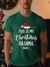 Men's This Is My Christmas Pajama Short Sleeve Cotton Shirts & Tops