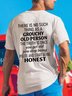 There Is No Such Thing As A Grouchy Old Person Men's T-shirt