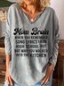 Mom Brain Women's Long Sleeve T-shirt
