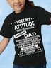 I Get An Awesome Dad Print Children’s Shirt & Top