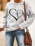 Jesus Heart Women's Sweatshirt