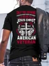 Jesus Christ And The American Veteran Shirts&Top