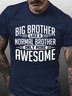 Siblings Family Brother Men's Short Sleeve T-Shirt