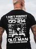 I Ain't Perfect But I Do Have A DD-214 For An Old Man That's Close Enough Short Sleeve T-Shirt