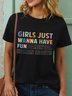 Girls Just Wanna Have Fundamental Human Rights Women's T-Shirt