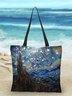 Starry Sky Painting Shopping Tote