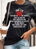 Womens For God So Loved The World Casual Sweatshirts