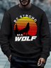 Lilicloth X Y Be Strong As A Wolf Men's Sweatshirt