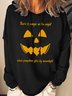 Lilicloth X Kat8lyst There Is Magic In The Light When Pumpkins Glow By Moonlight Women's Halloween Sweatshirts
