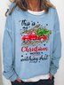 Women Funny This Is My Christmas Movies Watching Shirt  Simple Sweatshirts