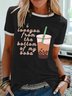 Lilicloth X Marrium I Love You From The Bottom Of My Boba Women's T-Shirt