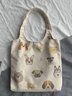 Dog All Over Print Animal Graphic Shopping Tote