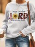Lilicloth X Y Trust In The Lord With All Your Heart Women's Sweatshirt