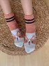 Leisure Dog Cat Pattern Coral Fleece Socks Autumn Winter Warm Thickening Accessories