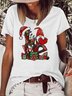 Women's love Christmas Casual T-Shirt