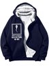 Men’s Here’s Really Old Picture Of Me Casual Text Letters Loose Hoodie Sweatshirt