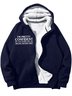 Men’s I’m Pretty Confident My Last Words Will Be Well Shit That Didn’t Work Text Letters Loose Hoodie Casual Sweatshirt