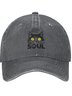 I Will Eat Your Soul Animal Graphic Adjustable Hat