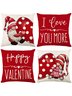 18*18 Pillow Covers Backrest Cushion Valentines Day Gifts Decorative Throw Pillow Covers Farmhouse Linen Cushion Case For Home Wedding Outdoor Indoor Decor