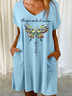 Women's Faith Casual Butterfly Casual Dress