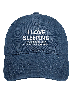 I Love Sleeping It Is Like Being Dead Without The Commitment Funny Adjustable Denim Hat