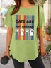 Lilicloth X Rajib Sheikh Cats Are Just Awesome Women's T-Shirt