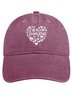 Grandma Heart Adjustable Denim Hat