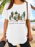 Women's Plant Lover Just One More Plant Casual T-Shirt