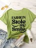 Lilicloth X Manikvskhan Fashion Stole My Smile Women's T-Shirt