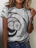 Lilicloth X Mur Mur Style Women's Geometric Print T-Shirt